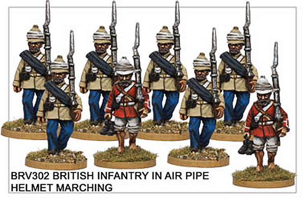 BRV302 British Infantry Marching