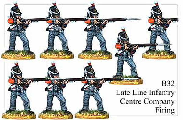 B032  Late Line Infantry Centre Company Firing