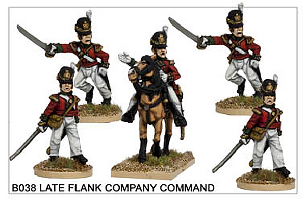 B038 Late Line Infantry Flank Company Command