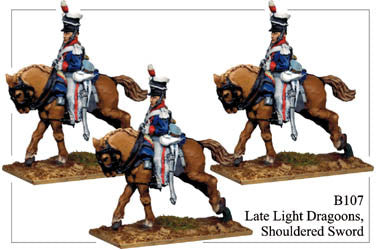 B107 Late Light Dragoons Shouldered Sword