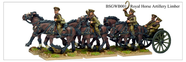 BSGWB001 - Royal Horse Artillery Limber