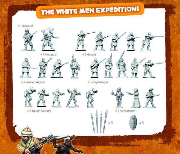 CONGO Box Set 1 - The White Men Expeditions