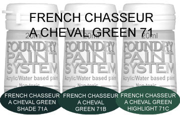 COL071 - French Chasseur A Cheval Green
