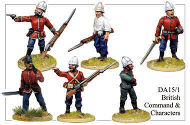 DA151 British Command and Characters