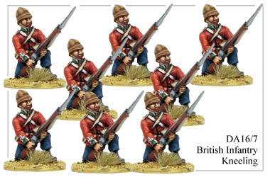 DA167 British Infantry Kneeling