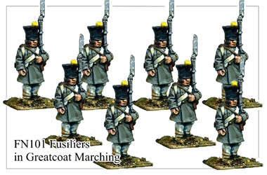 FN101 - Fusiliers In Greatcoat Marching