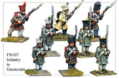 FN107 - French Infantry In Greatcoats
