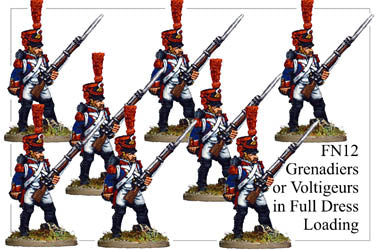 FN012 - Grenadiers Or Voltigeurs In Full Dress Loading