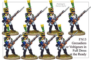 FN013 - Grenadiers Or Voltigeurs In Full Dress Defending