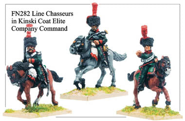 FN282 - Line Chasseurs A Cheval Elite Company In Kinski Coat Command