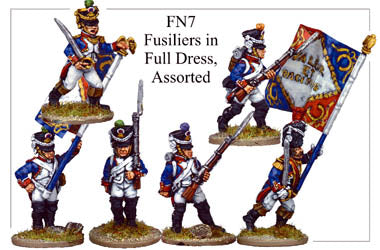 FN007 - Fusiliers In Full Dress, Assorted
