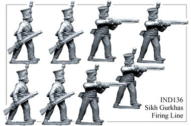 IND136 Sikh Gurkhas Firing Line