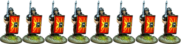 IR044 - Legionaries, Segmented Armour, Advancing with Pilum