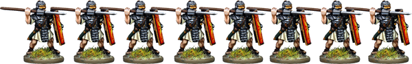 IR045 - Legionaries, Segmented Armour, Ready with Pilum