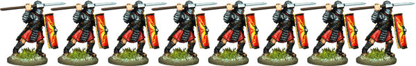 IR053 - Legionaries, Segmented Armour, Armoured Forearm, Throwing Pilum