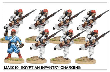 MAX010 Egyptian Infantry Charging