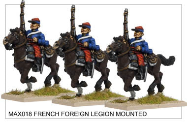MAX018 Mounted French Foreign Legion