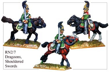 RN027 Dragoons with Shouldered Swords
