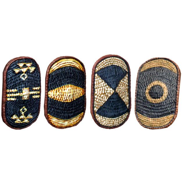 WP037 - African Basketwork Azande Shields