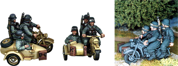WW2G010 - Motorcycle Combination and Crew