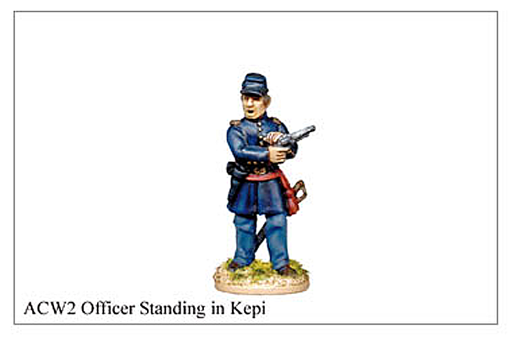 ACW002 - Officer Standing In Kepi