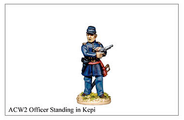 ACW002 - Officer Standing In Kepi