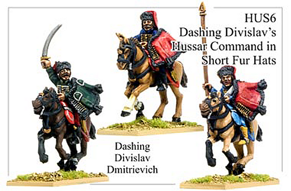 HUS006 - Hussars In Short Fur Hat Command