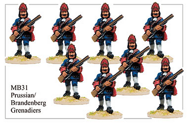 MB031 - Prussian Grenadiers Advancing