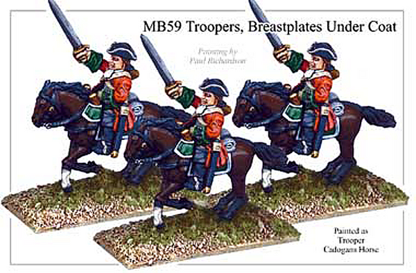 MB059 - Cavalry Troopers Breastplate Under Coat
