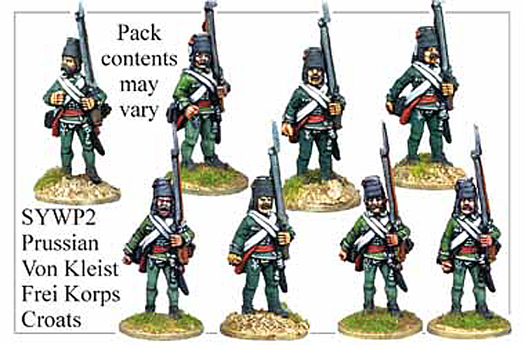 SYWP002 - Prussian Von Kleists Croat Frei Korps Marching