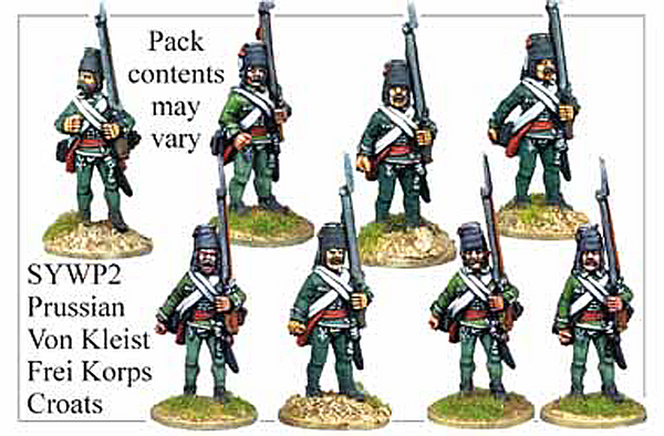 SYWP002 - Prussian Von Kleists Croat Frei Korps Marching