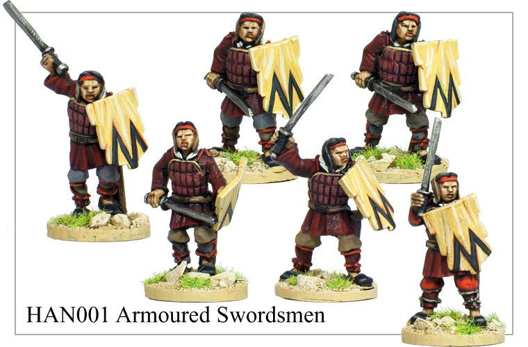 Armoured Chinese Swordsmen (HAN001)