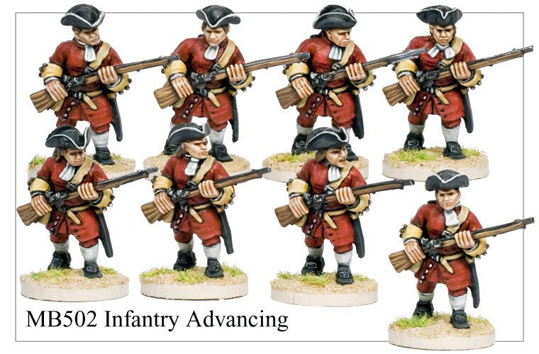 Infantry Advancing (MB502)