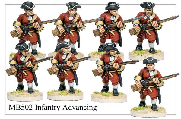 Infantry Advancing (MB502)