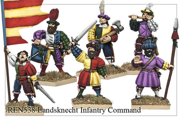 REN538 - Landsknecht Infantry Command