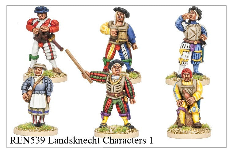 Landsknecht Characters 1 (REN539)
