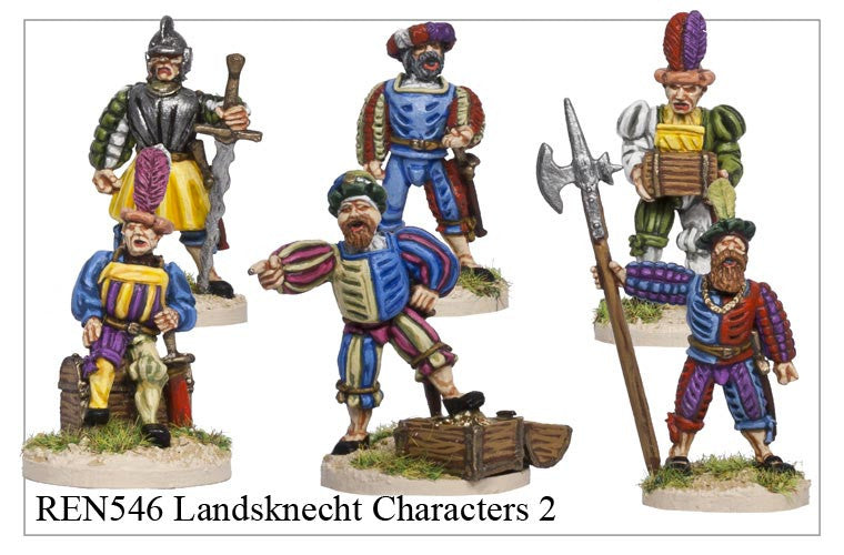 Landsknecht Characters 2 (REN546)