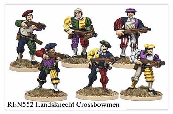 REN552 - Landsknecht Crossbowmen