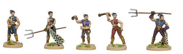 SE009 - Elf Seekers With Slings And Nets