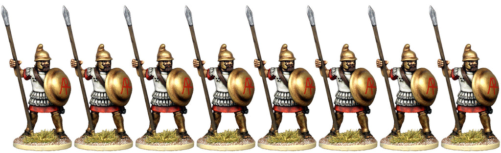 WG072 - Greek Hoplites in Thracian Helmets