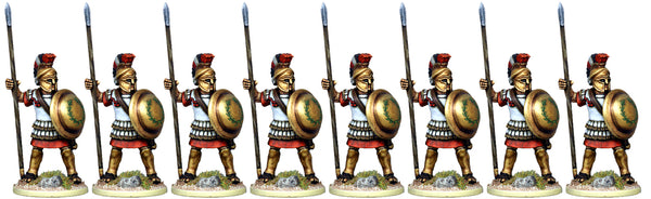 WG075 - Greek Hoplites in Corinthian Helmets