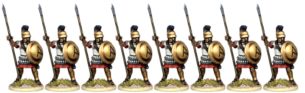 WG076 - Greek Hoplites in Attic Helmets