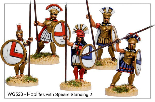 WG523 - Hoplites with Spears Standing 2