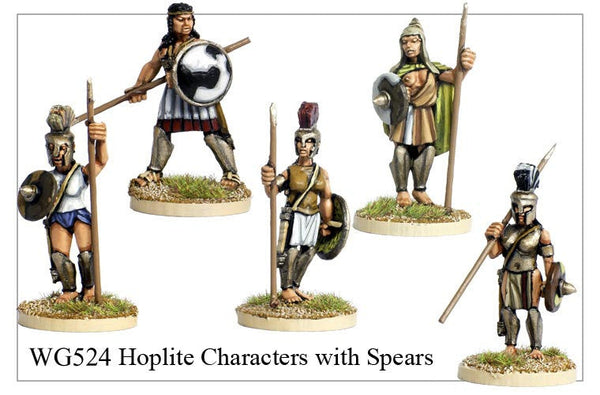 WG524 - Hoplite Characters with Spears