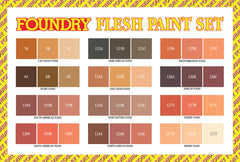 Flesh Paint Set