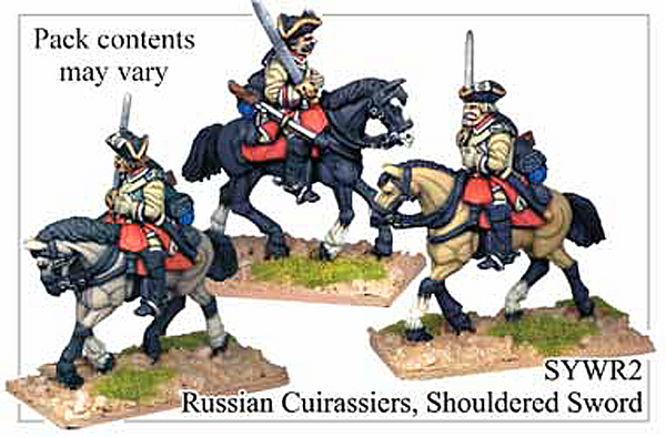 SYWR002 Russian Cuirassiers with Shouldered Swords