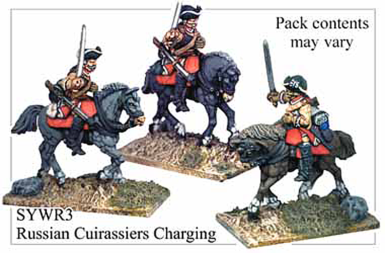 SYWR003 Russian Cuirassiers Charging