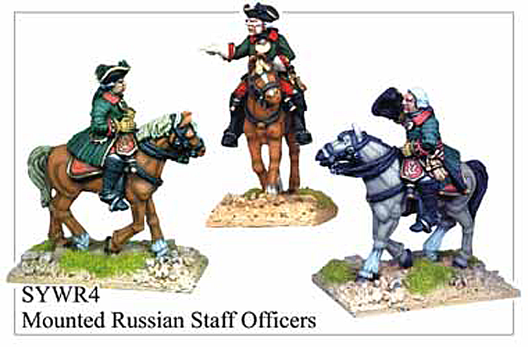 SYWR004 Mounted Russian Staff Officers