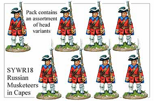 SYWR018 Russian Musketeers in Capes