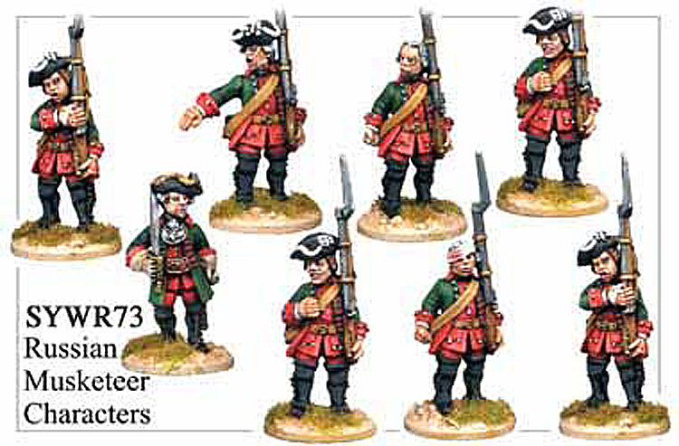 SYWR073 Russian Musketeers Characters